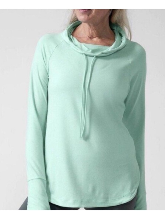 Athleta Tops - Athleta | Uptempo Hoodie Sweatshirt Athleisure Activewear Mint Green Plus 2X